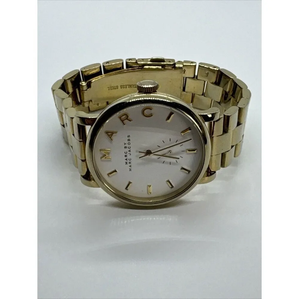 Marc Jacobs Baker MBM3243 Womens Stainless Steel Analog Dial Quartz Watch JNA707